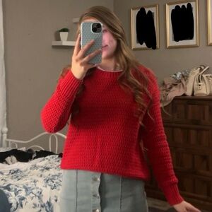 Red Women's Sweater